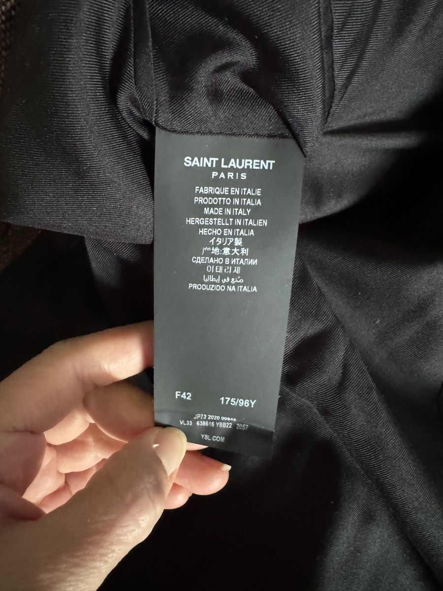 Saint Laurent Giacche: Saint Laurent blazer – Usato da Genève venduto da Cicin 4