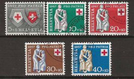 PP057 - Pro Patria 1957 obl.