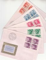 SBK 471 - 475 im 4er-Block FDC