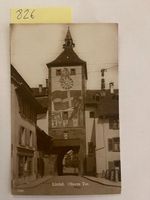 alte Ansichtskarte Liestal Oberes Tor, 1917