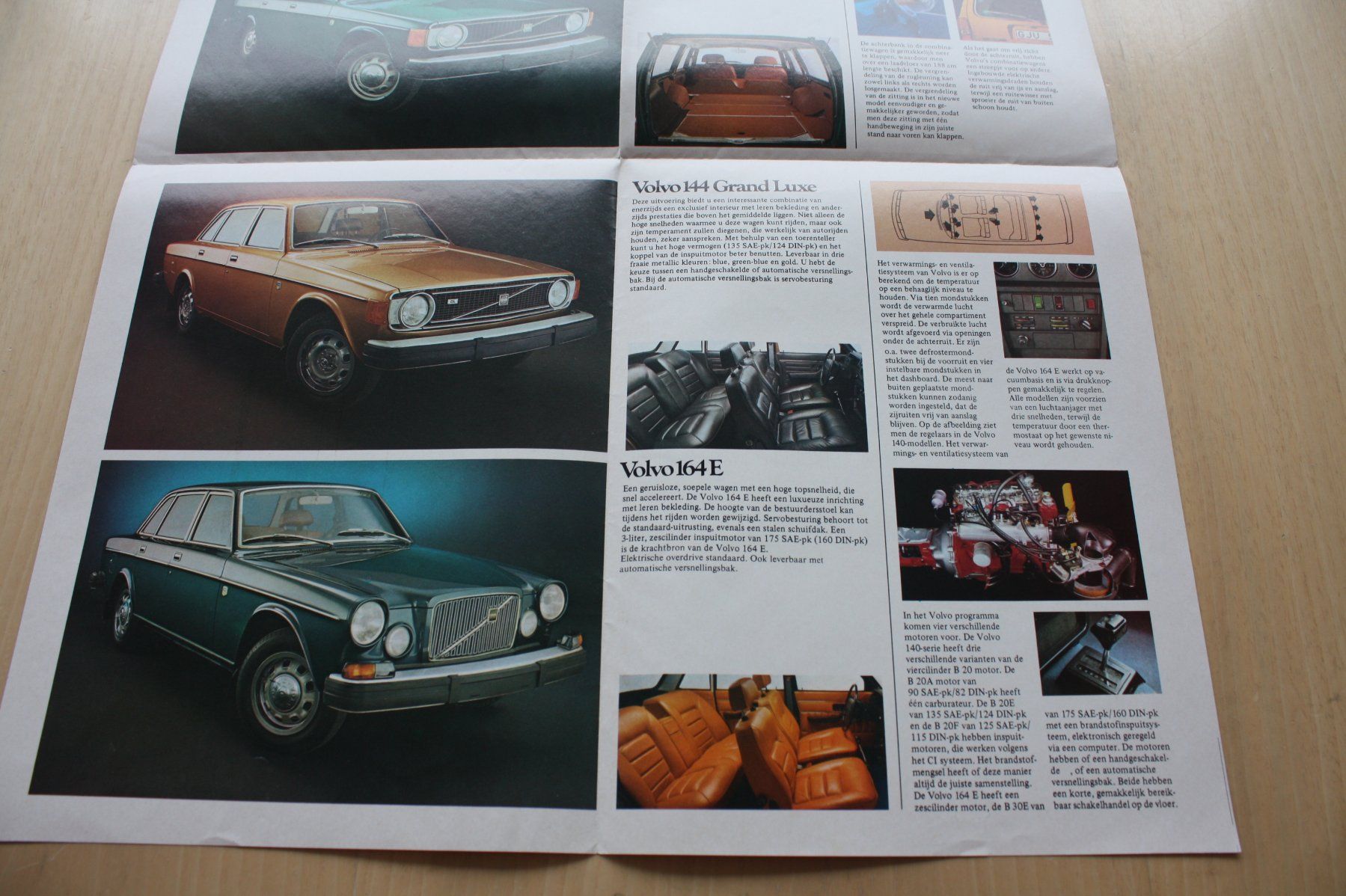 Volvo Dokumente: Volvo Modell Programm Prospekt 1974 NL – Gebraucht aus Wikon von erwin400 3