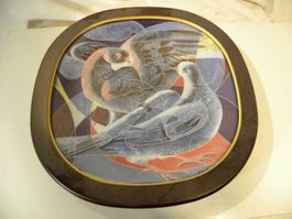 Rosenthal Sammlerteller Hans Erni "Friedenstauben"