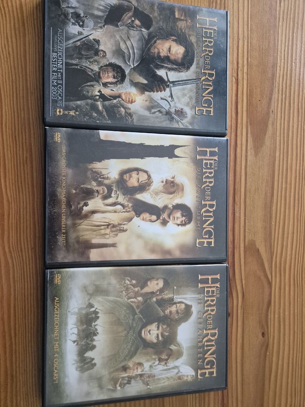 Tutti i DVDs: Herr der Ringe Trilogie DVD – Usato da Walterswil SO venduto da Darkengel150
