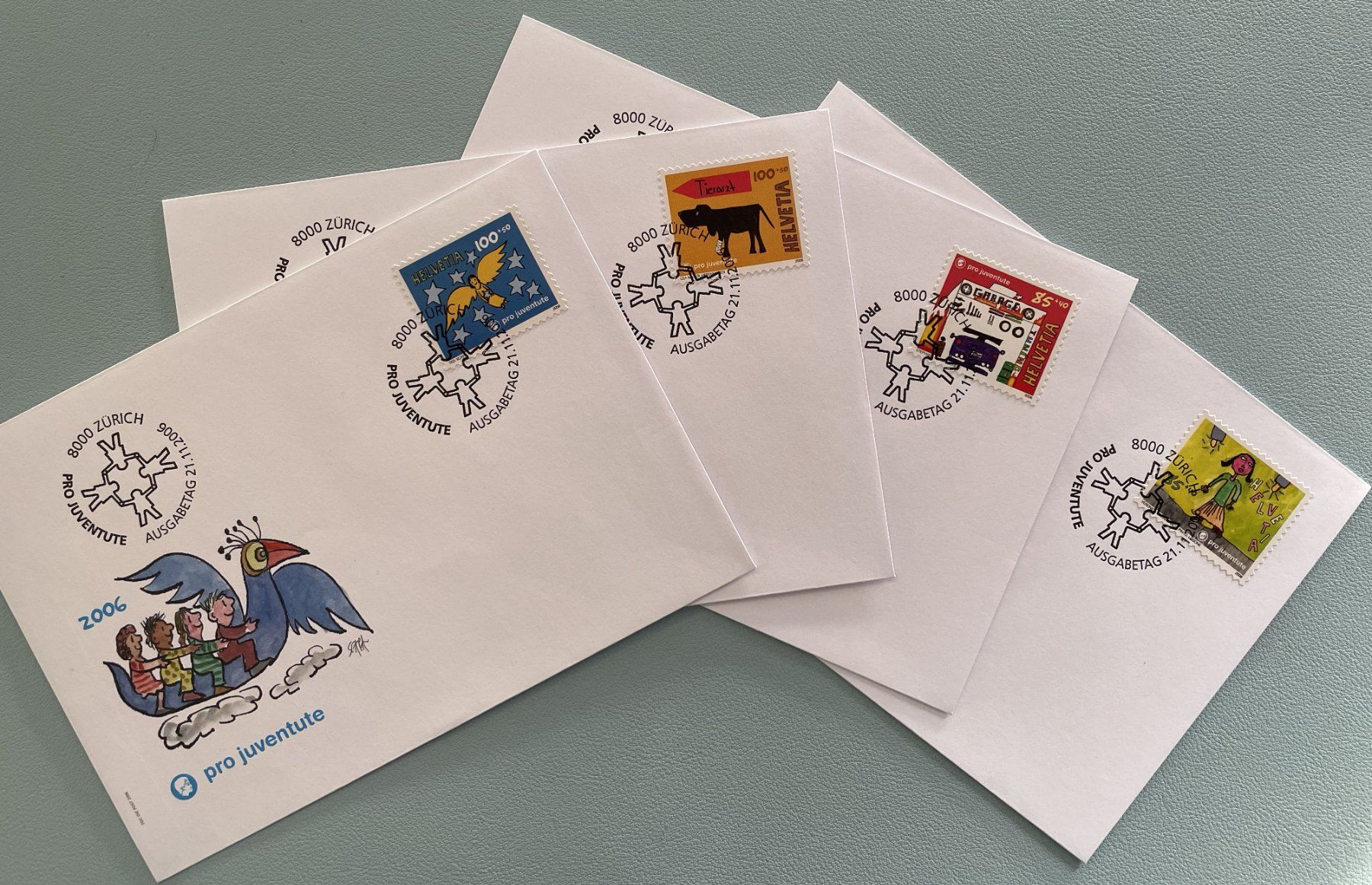 Tutti i francobolli: 2006 FDC Pro Juventute – Usato da Eggersriet venduto da stamp303