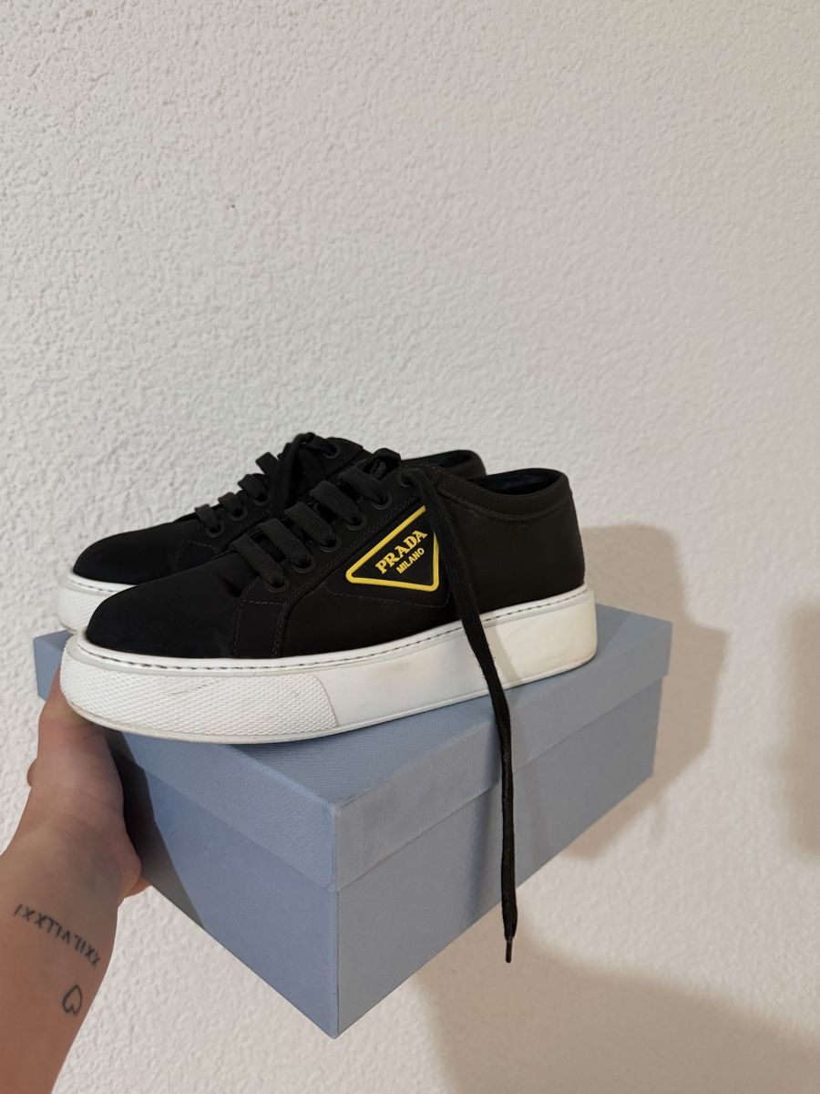 Prada Scarpe da donna: Prada Sneakers, Schwarz, Grösse 39.5,Original – Usato da Oberglatt ZH venduto da ali_l77m
