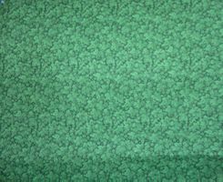 Baumwollstoff 50 x 110 cm grüne Blätter