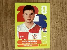 Panini FIFA WM 2026 Sticker Martin Baturina CRO 11