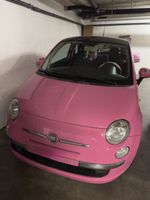 Fiat 500 pink 