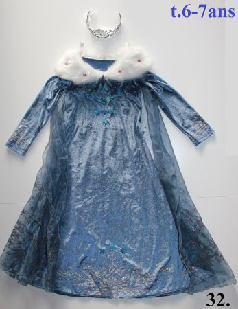 Costume Princesse / Prinzessin t. 6 - 7 ans
