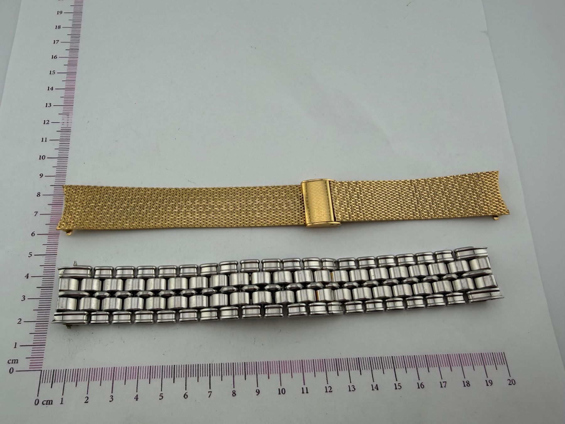 Uhren: Lot de 2 bracelet en acier – Defekt aus Biel/Bienne von MrP_WatchesBiel