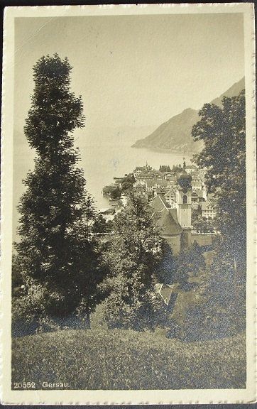 Cartoline postali: GERSAU – Usato da Jona venduto da philajona