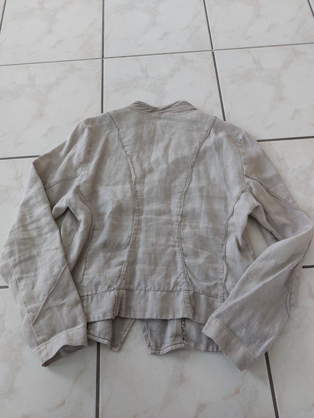 Nile Giacche: Nile Leinenjacke Gr. L – Usato da Schmitten FR venduto da ReniStern 1