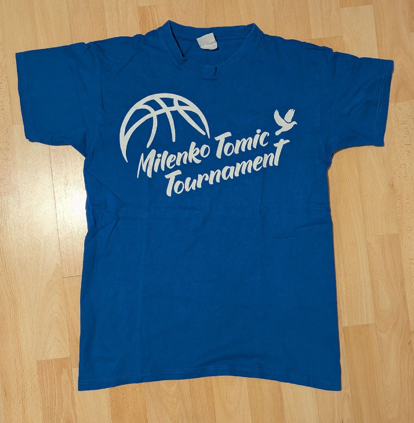 T-shirt: B&C T-Shirt blau – Usato da Morgarten venduto da rra_jvw7