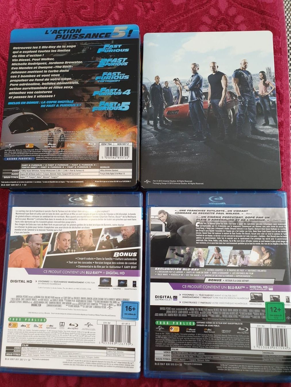 Tous les DVDs: Fast and Furious 1 - 8 – Neuf (Voir description) à Zollikofen par wir_verkaufen 1
