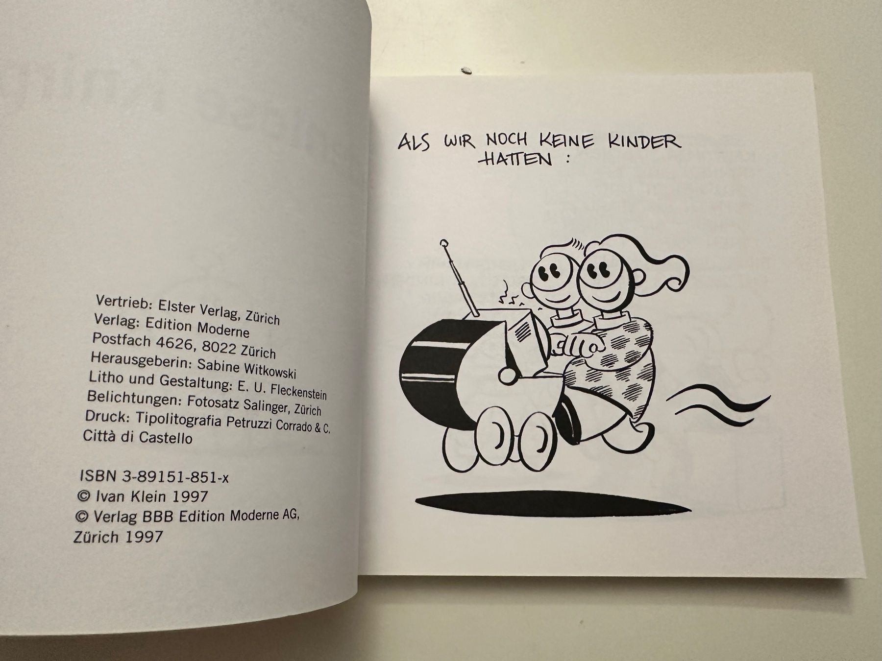 Comics: Cartoons - GNADENLOSE KNIRPSE - IVAN KLEIN - EDITION MODERNE – Gebraucht aus Münsingen von Ganjam 3