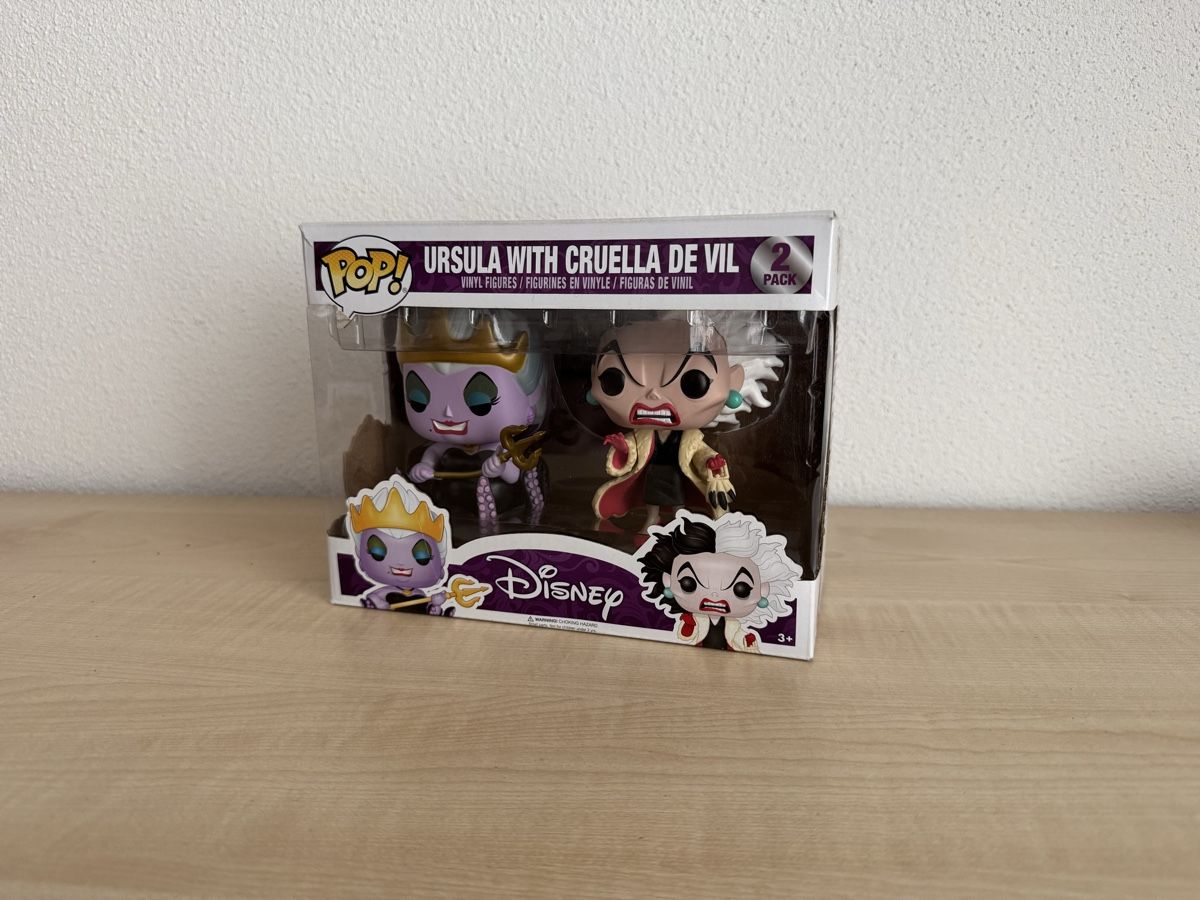 Funko Figuren: Pop, Disney, Ursula with Cruella de vil – Neu und originalverpackt aus Geneveys-Coffrane von jon_n5qd