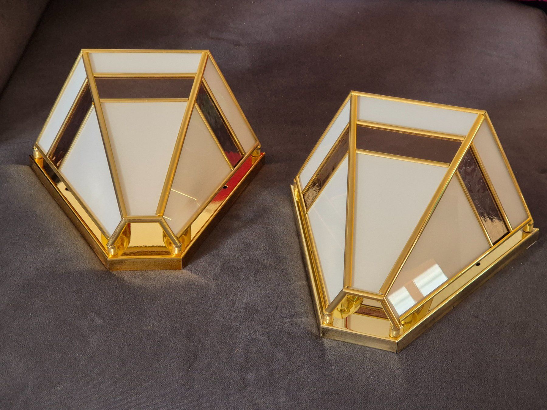 Lampen: 2 x Art Déco Sconce, Wall Light  AKA – Gebraucht aus Monthey von McAuthor 3