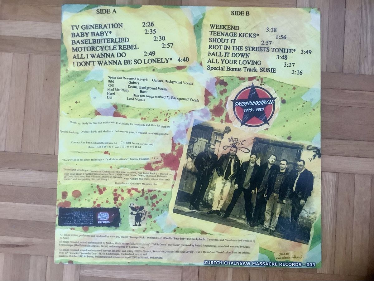 Dischi in vinile: Vorwärts "A Trip Down Memory Lane" LP Vinyl Punk – Nuovo (secondo la descrizione) da schlieren venduto da euphemismus_1 4