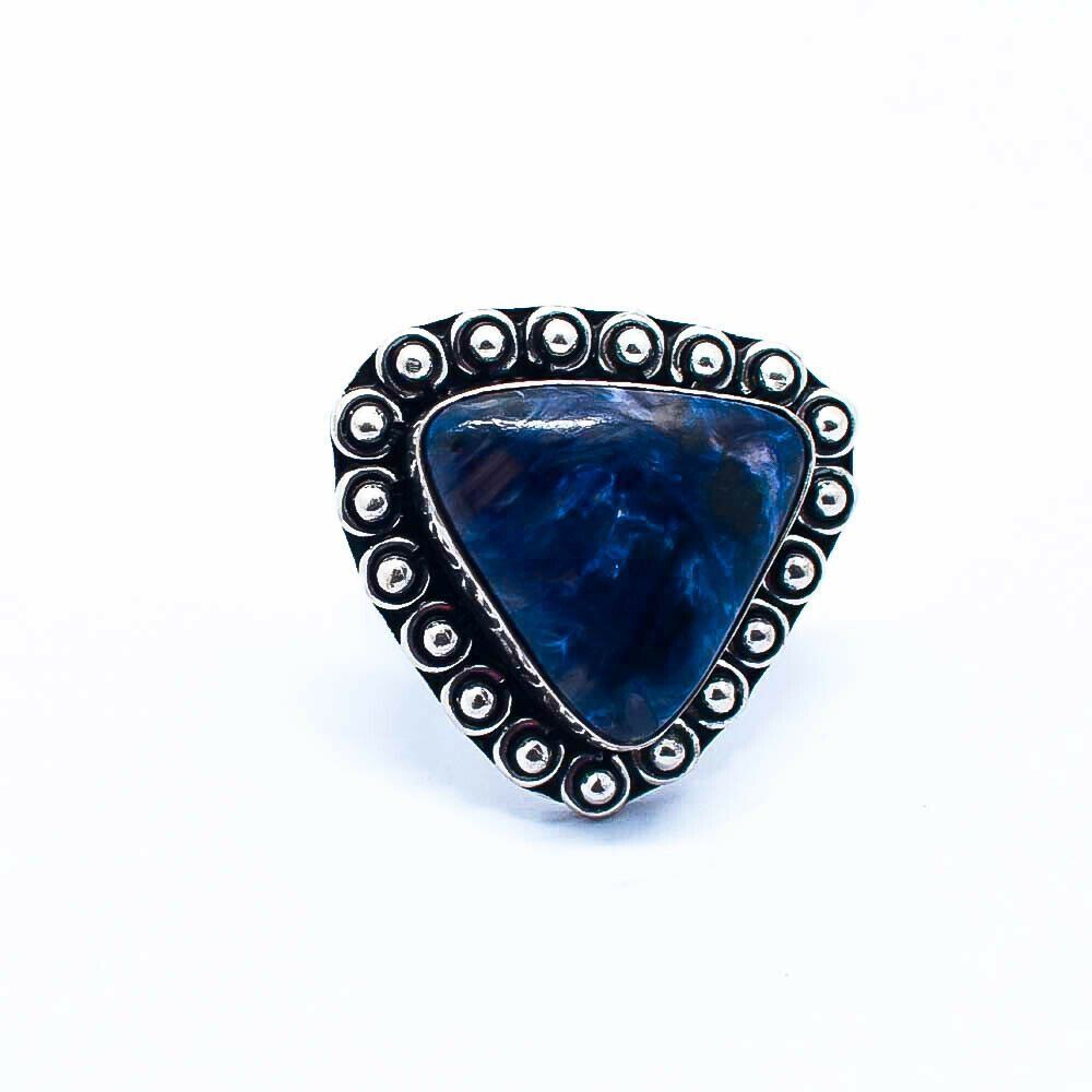 Ringe: Russian Charoite Gemstone Handmade 925 Silver Ring size 7 – Neu und originalverpackt aus Gächlingen von CHARLEZGIFTS 1