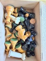 Chess Set Wooden Pieces Used