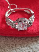 Bague Argent 925 avec des zircons cubiques