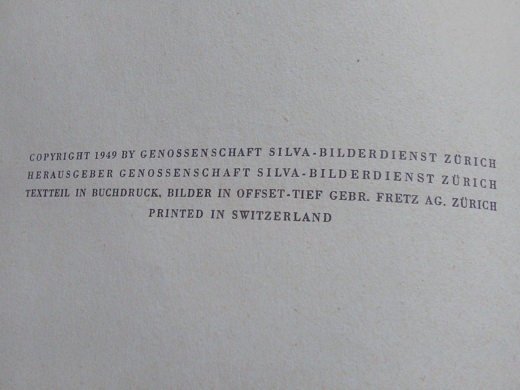 Libri: Der Schweizerische Nationslpark (1949) – Usato da St. Gallen venduto da elkapone 2