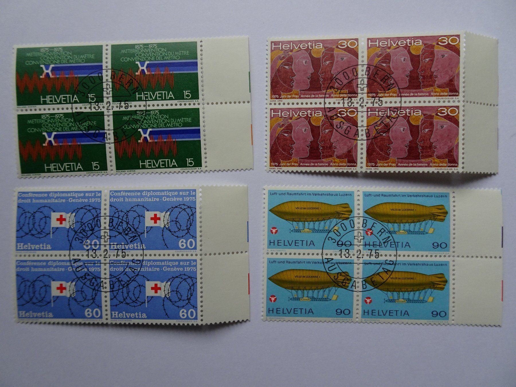 Tous les timbres: 1975 – Neuf (Voir description) à Aadorf par Chnorli-Furz