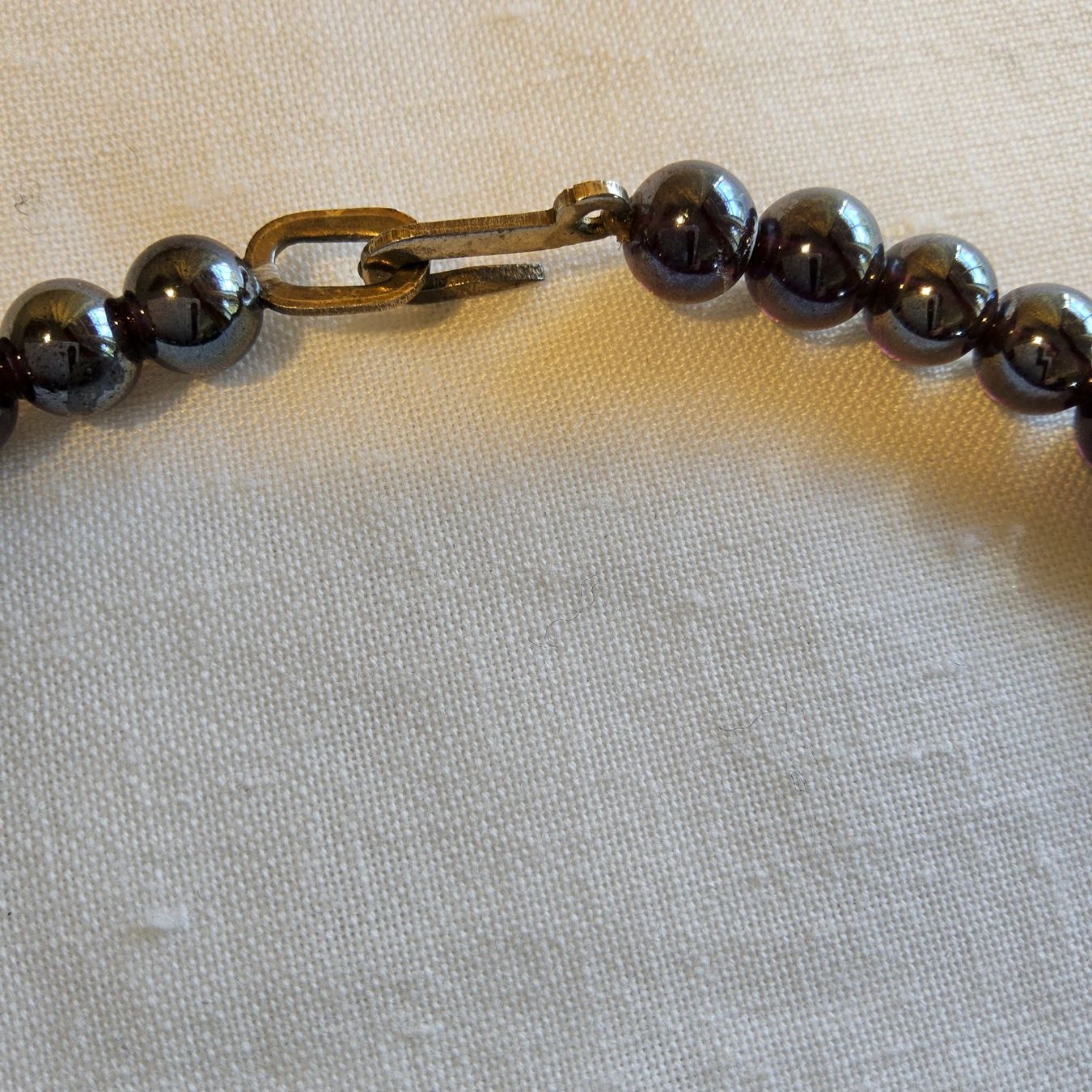 Catenine: Rare antike Glas Kette Collier ca 1940 – Usato da Zürich venduto da helsan 8