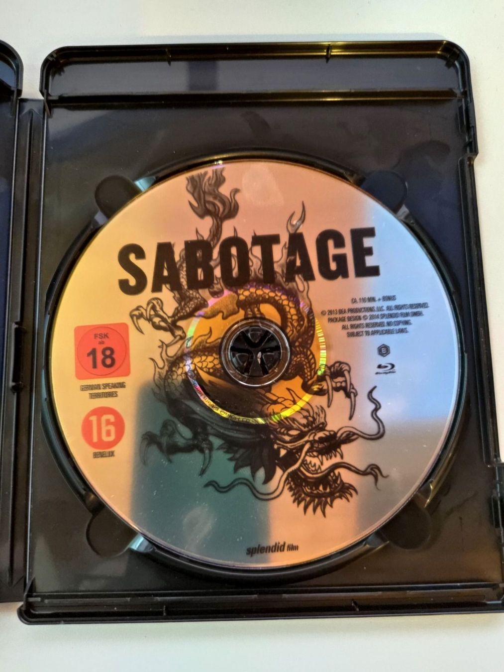 Tous les DVDs: Sabotage – D'occasion à Liestal par Kratzilla 1