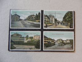 Karte Ansichtskarte Flawil SG Jahr 1915 Bahnhof Bahn Zug
