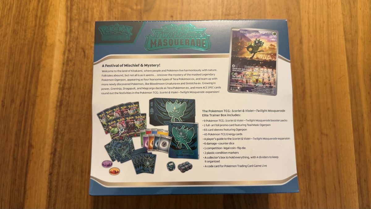 Pokémon Carte collezionabili: Pokémon Twilight Masquerade ETB - EN – Nuovo e nell'imballaggio originale da Bonaduz venduto da Snake86 2