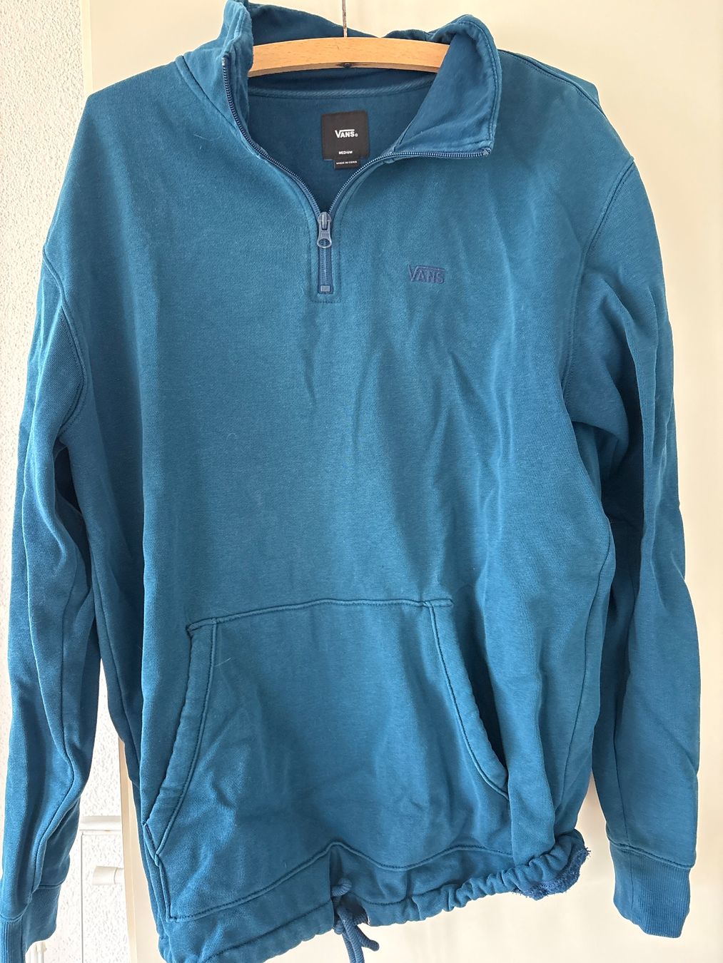 Maglioni & Felpe: Vans Blue Quarter Zip Pullover - Size M – Usato da Zürich venduto da dieghe
