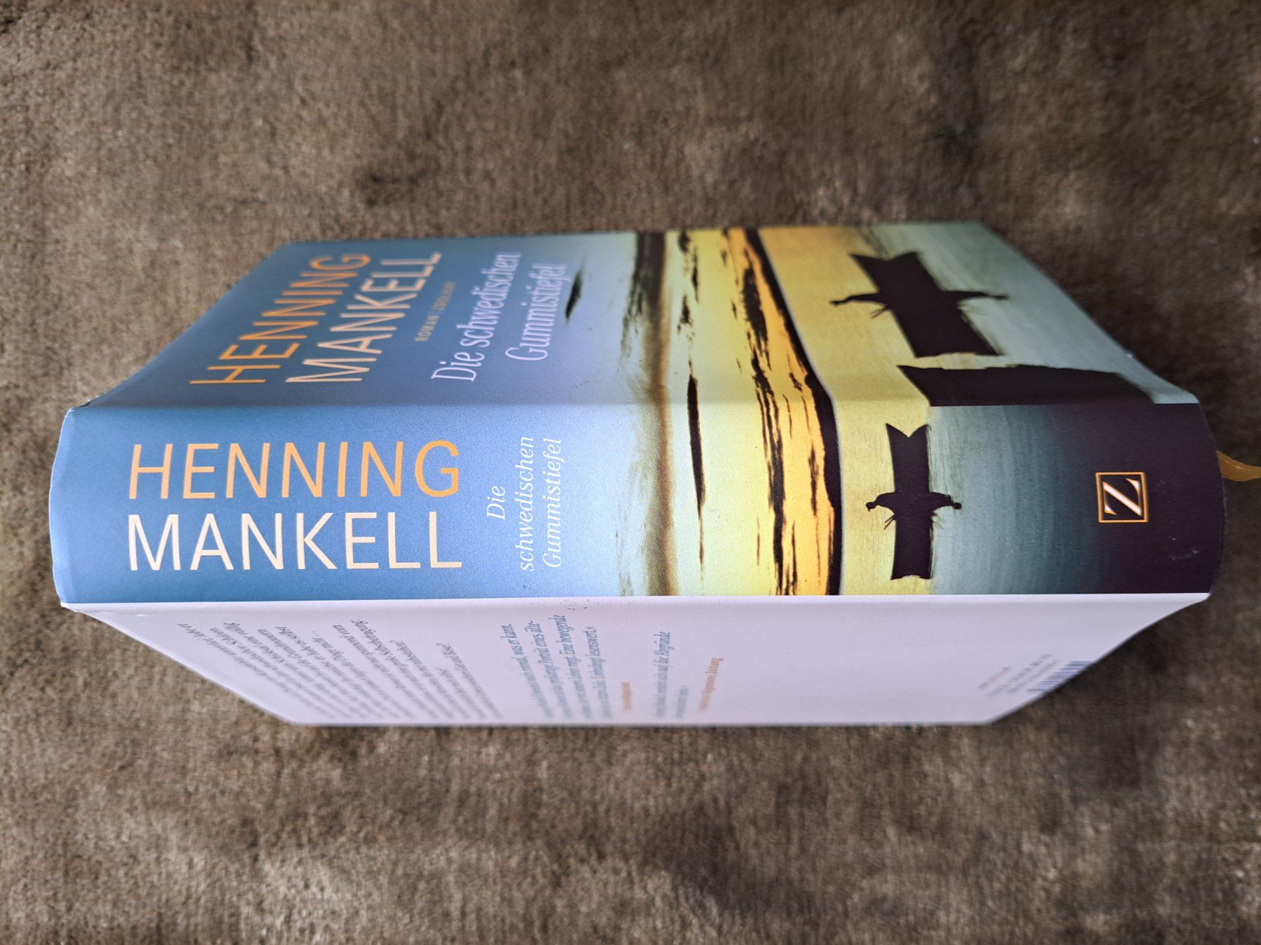 Bücher: Henning Mankell - Die schwedischen Gummistiefel – Gebraucht aus Volketswil von ronbons 4