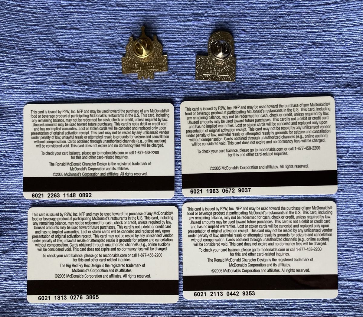 Cartoline: McDonald’s Alte Pins & US einkaufe Karten – Nuovo (secondo la descrizione) da Basel venduto da Imack 1