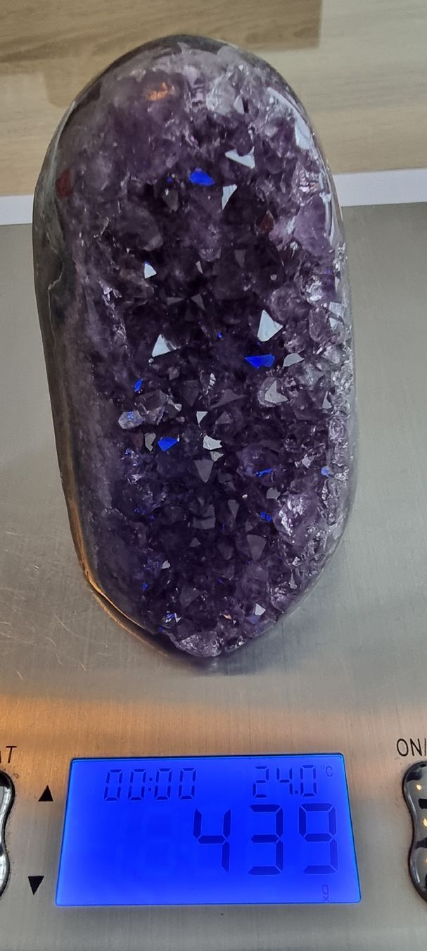Minerali & Pietre curative: Amethyst Cluster ca. 10x10cm. – Nuovo e nell'imballaggio originale da Menziken venduto da Mirager