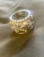 Wunderschöner massiver Silberring
