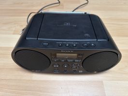 Sony ZS-PS55B CD Radio DAB+ FM USB schwarz guter Zustand