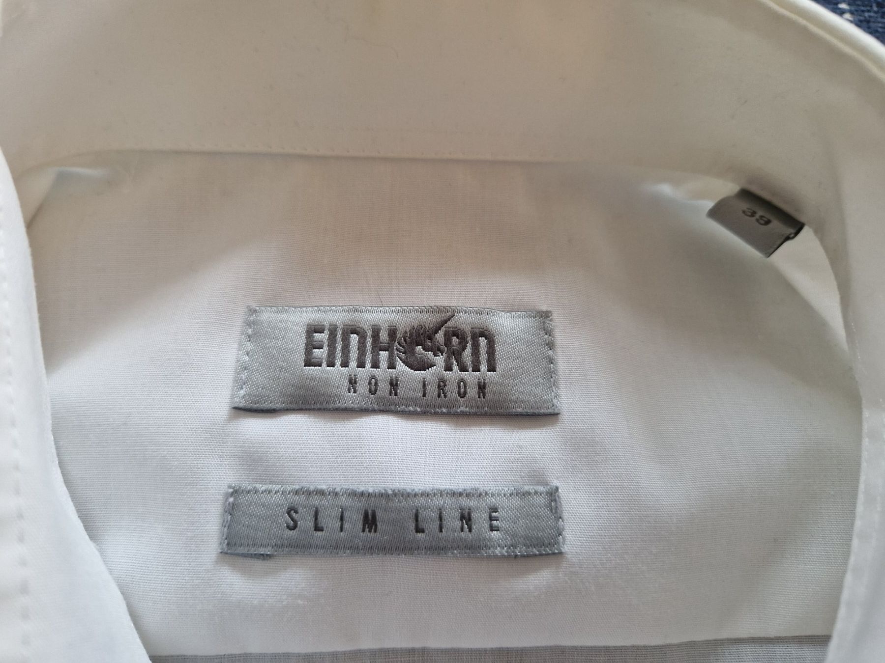 Hemden: Einhorn Hemd weiss Slim Line 39 – Gebraucht aus MUEHLAU von ibo_5c7d 1