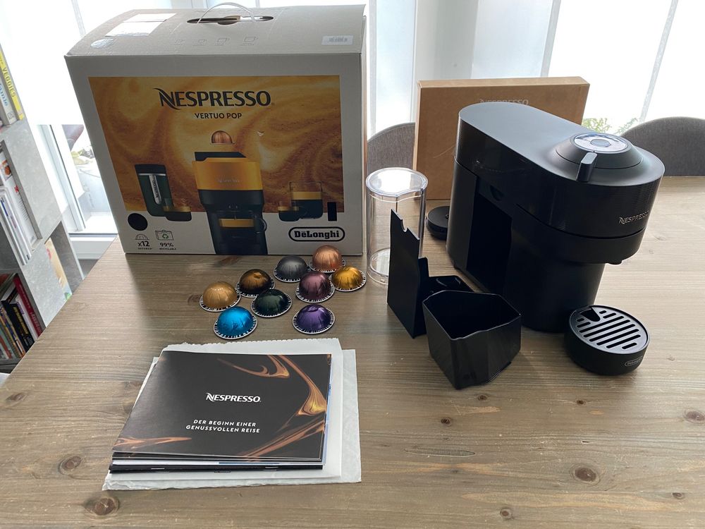Nespresso Vertuo POP schwarz, DELONGHI