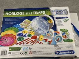 Jeu éducatif horloge et le Temps - Clementoni les heures