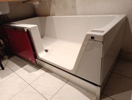 Repabad Dusch-Badewanne aus Ausstellung, Neu, nie eingebaut