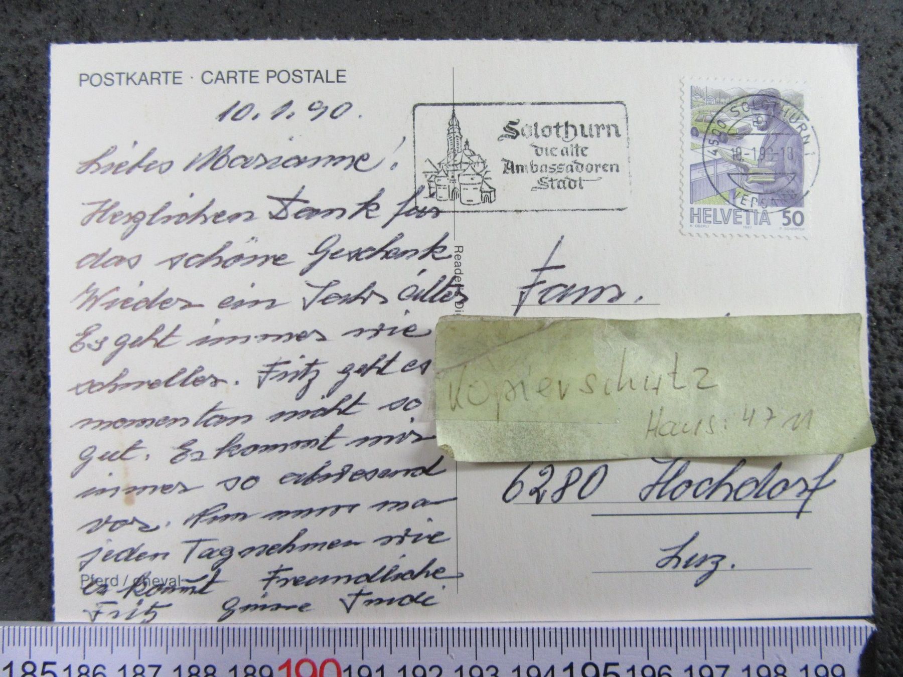 Cartoline postali: PFERD CHEVAL HORSE AK – Usato da Ettingen venduto da Hausi4711 1
