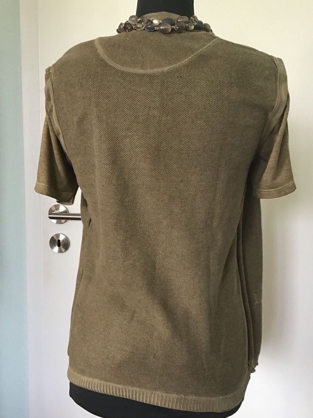 Benetton Maglioni & Felpe: BENETTON Kurzarm Shirt - Leinen/Baumwolle – Usato da Besazio venduto da lionheart63 4