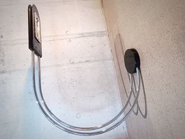Gesto Wandleuchte von Gecchelin für Skipper, Italien, 70er