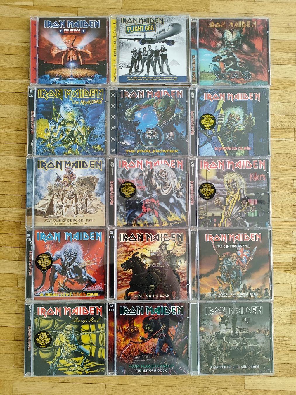 CD: Collection Iron Maiden – Nuovo (secondo la descrizione) da Ursy venduto da Freeman-85