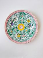 HEREND CHINOISERIE Teller „Emaille Rose“  22 cm – Rarität!