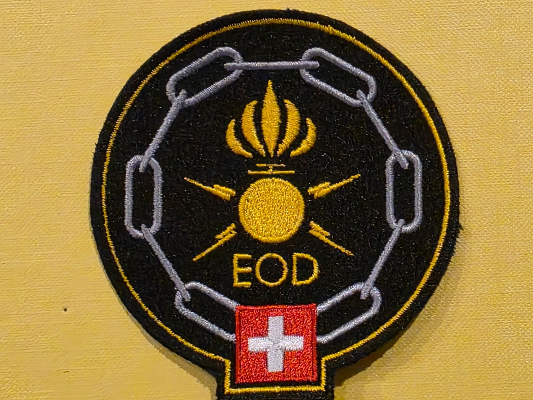 Schweizer Armee Plaketten & Abzeichen: Badge Déminage Neu Abzeichen – Neu (gemäss Beschreibung) aus Nyon von freetoys08
