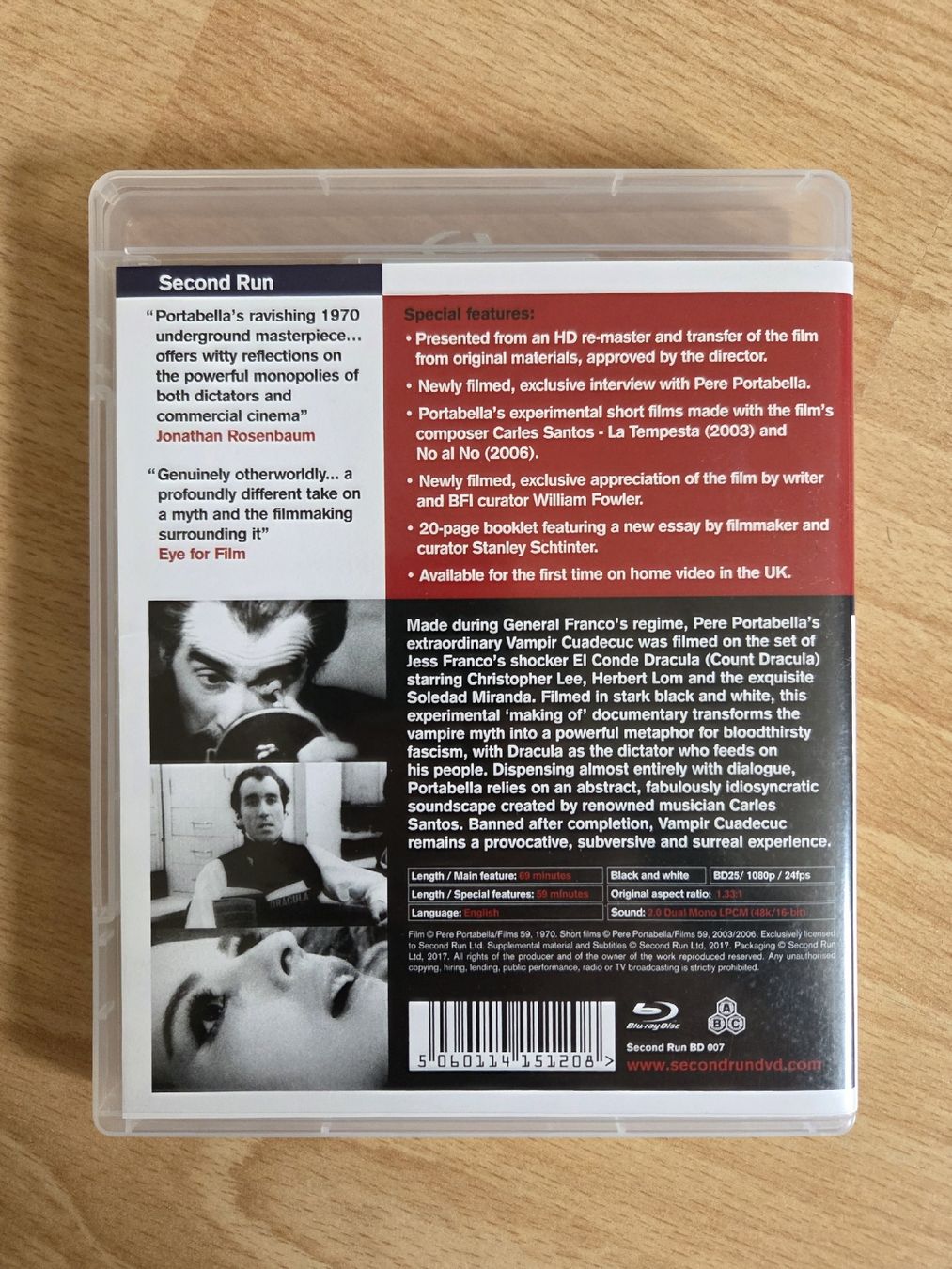 Alle DVDs: vampir cuadecuc blu-ray second run  – Gebraucht aus Biel/Bienne von Totalkelly 1