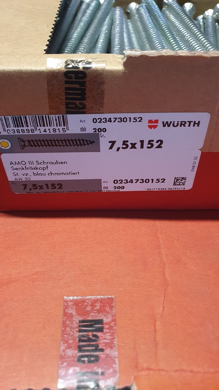 Würth Alle Werkzeuge: Schrauben Würth – Gebraucht aus Maienfeld von RobofixAG 1