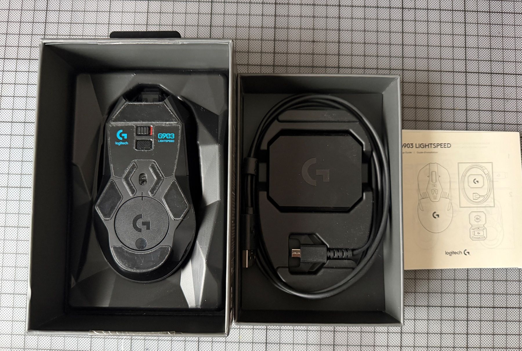 Logitech Mouse: Logitech G903 LIGHTSPEED Gaming-Maus mit OVP – Usato da Nussbaumen AG venduto da olitech5415